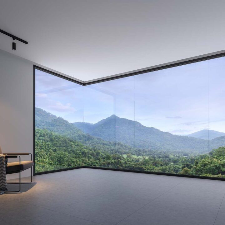 Solid Glass Windows